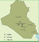SRI site map for Iraq